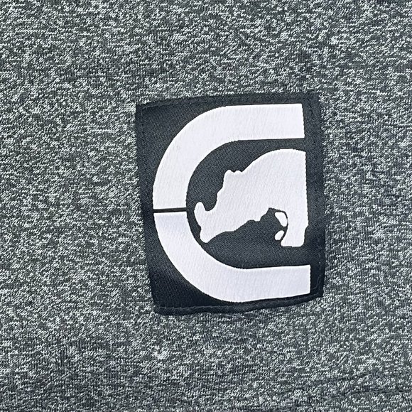 ecko unltd Men's Size 2XL Gray Black Graphic Logo V-Neck Short Sleeve Shirt NEW - Picture 5 of 11